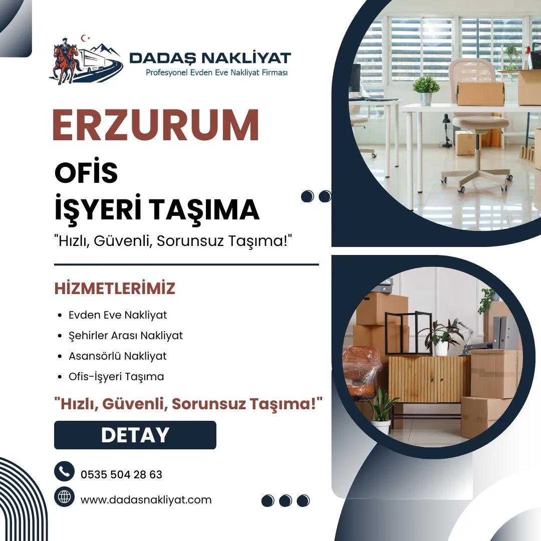 Erzurum Ofis-İşyeri Taşıma
