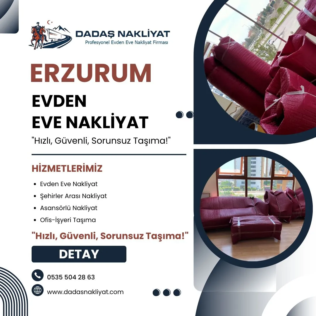 Erzurum Evden Eve Nakliyat